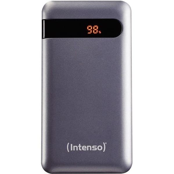 Ekstra batteri - INTENSO - PD10000 - Lithium-polymer - 10000 mAh - Sort sort