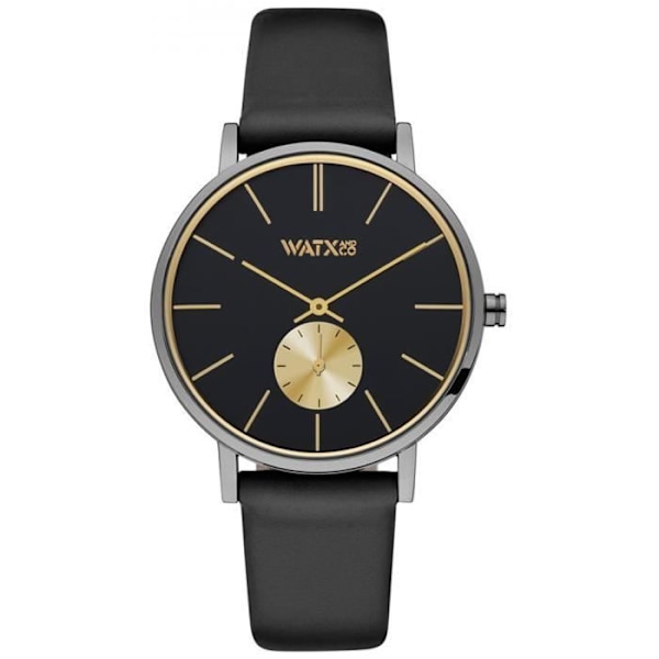 Dameur - WATX&COLORS - SPARKLING WXCA1011 - Læder - Quartz - Analog Svart grå