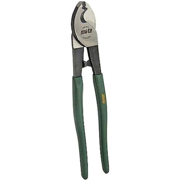 10" trådtang - EDM - Model q870 - Kromvanadium - 10 tommer - Rent snit Svart