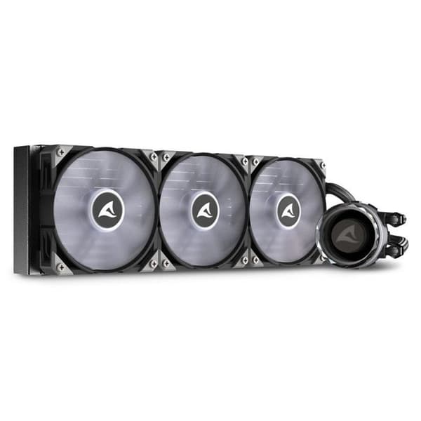 Processor køler - SHARKOON - S90 RGB - 120 mm - 69,16 CFM - AIO