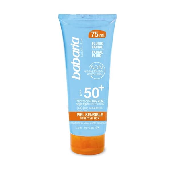 Solekrem til sensitiv hud SPF50 – Babaria – 75 ml