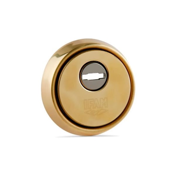 Shield - GENERISK - Es610l - Förstärkt kärna - Anti-mart skydd - Mässing finish - Ø64mm Mässing