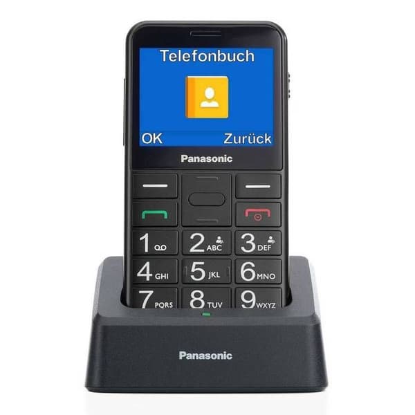 Panasonic KX-TU155EXBN Mobiltelefon til seniorer sort