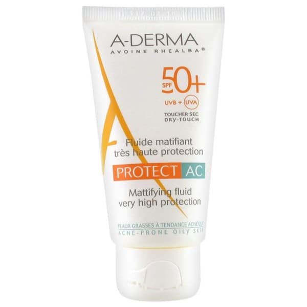 A-DERMA - Aderma Protect AC 50+ mattaava emulsio 40 ml
