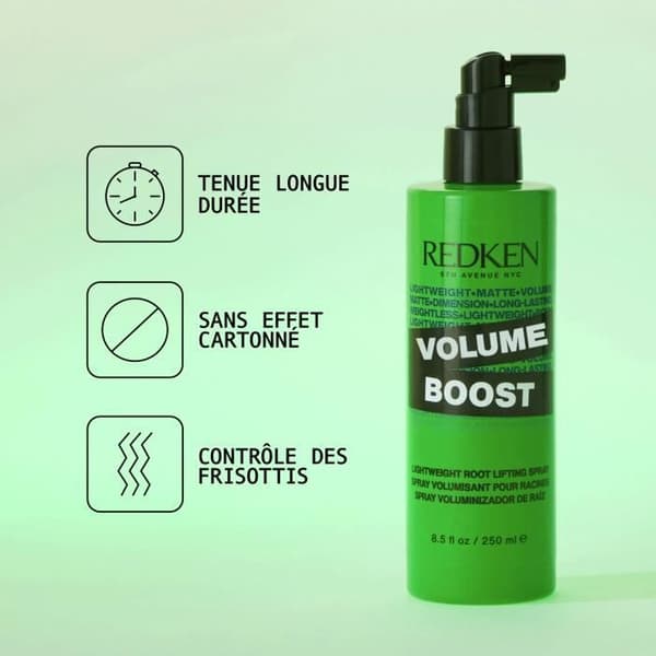Spray Volumizing - Redken - Boost - 150 ml - Ikke klæbrigt - Til alle hårtyper