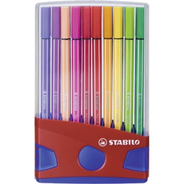 STABILO Filtpenna Pen 68, ColorParade om 20, grå/blå 0,000000 Svart