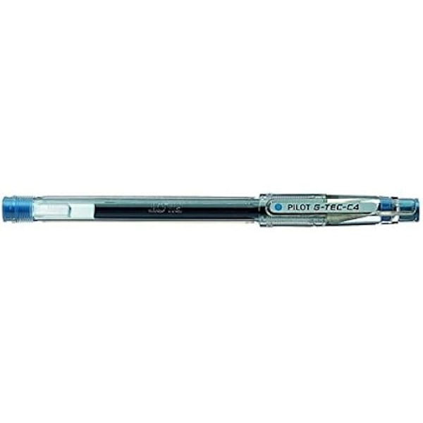 Geelimarkerit - PILOT - G-TEC-C4 - Vaaleansininen - Kärki 0,4 mm - 12 kappaleen pakkaus ljusblå