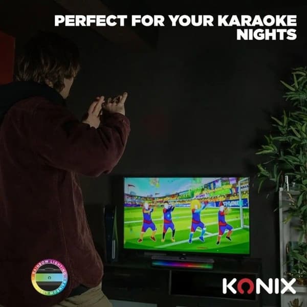 LED Soundbar Konix Gaming Kable til PC