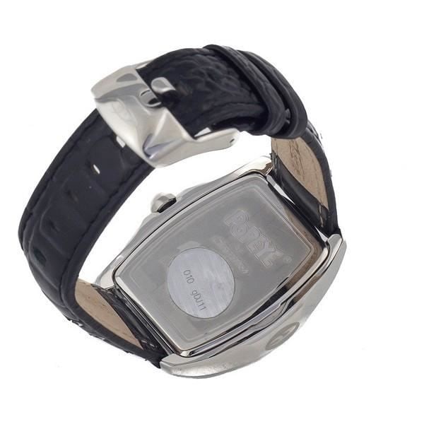 Damur Chronotech CT7896LS-82 - Quartz - Läder - Svart
