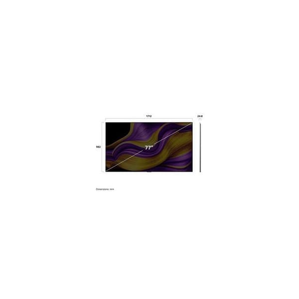 LG OLED77G5 - TV OLED 4K UHD 77'' (195 cm) - α11 AI Processor 4K Gen2 processor