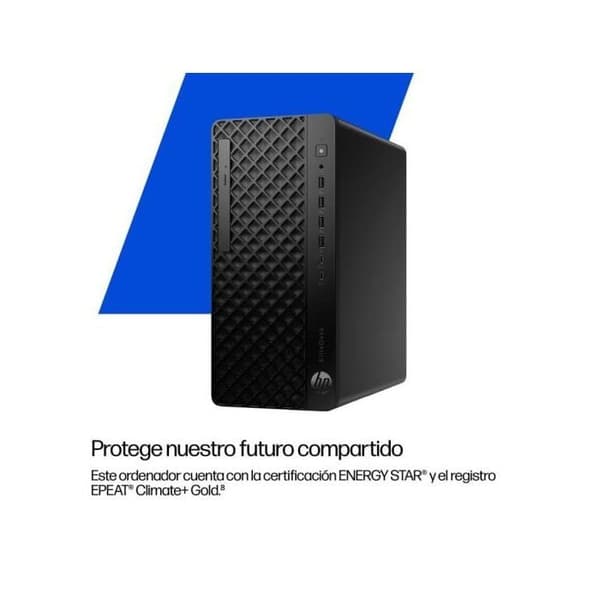 Bordcomputer - HP - D04RPET - PC-kabinet - sidepaneler - Sort