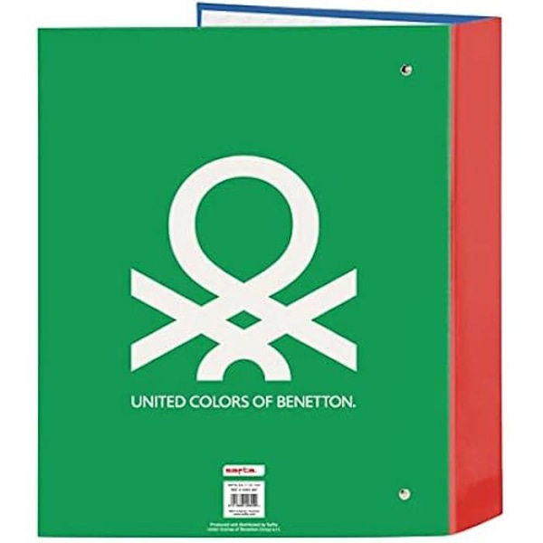 BENETTON Topitos Folio 4-rings ringbind til børn - Råhvid Äggskal