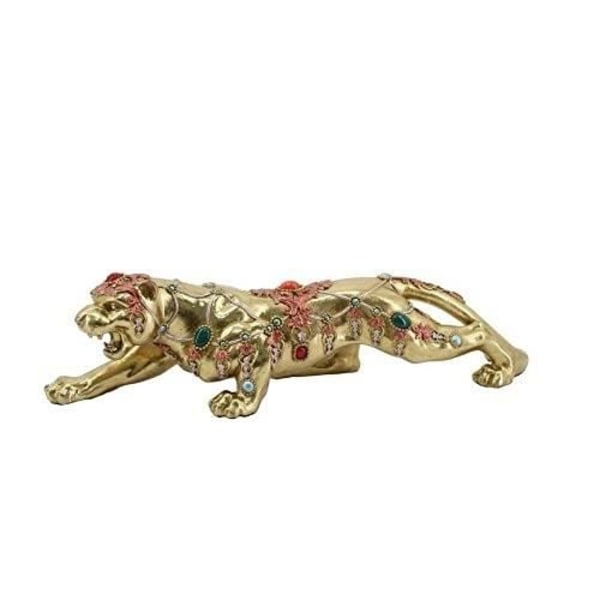 Dekorativ figur - DKD Home Decor - S3030204 - Guld färg - Resin - 39 x 11 x 10 cm gyllene