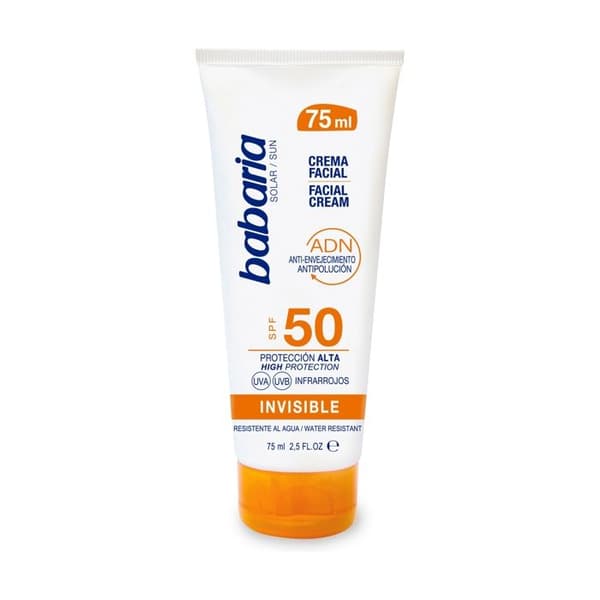 BABARIA 75ML INVISIBLE SPF50 AURINKOVOITE