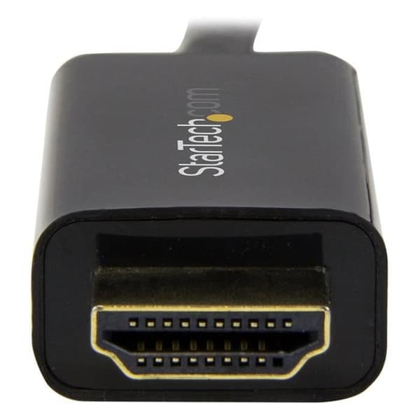 DisplayPort til HDMI adapterkabel - STARTECH.COM - 5 m - 4K 30 Hz - Sort