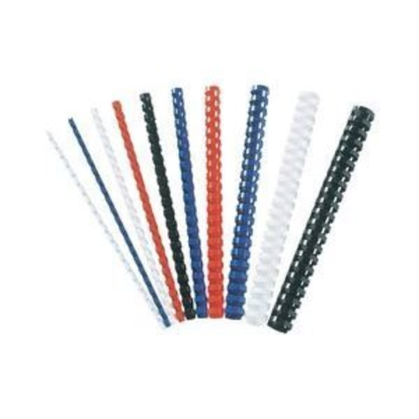 Plastikbindingsstænger, 8 mm, sort