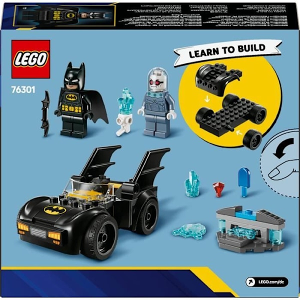 LEGO DC Batman 76301 Batman ja Batmobile vs. Mr. Freeze - Supersankarileikkisetti Flerfärgad