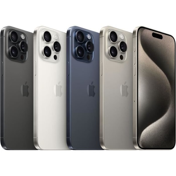 iPhone 15 Pro Max 1TB Blå Titanium Blå