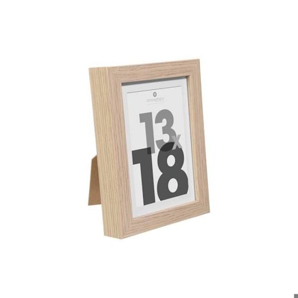 Fotoramme - ATMOSPHERA - Eva - MDF træ og glas - 13x18 cm - Beige Beige