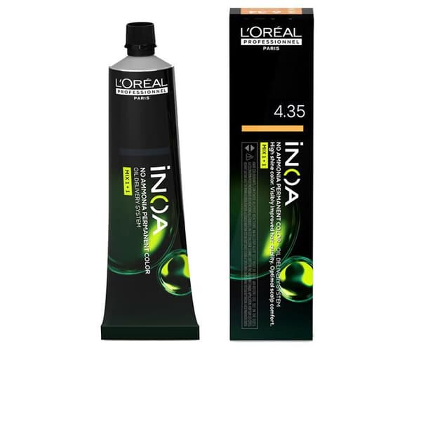 INOA permanent hårfarve uden ammoniak #4.35 60 gr