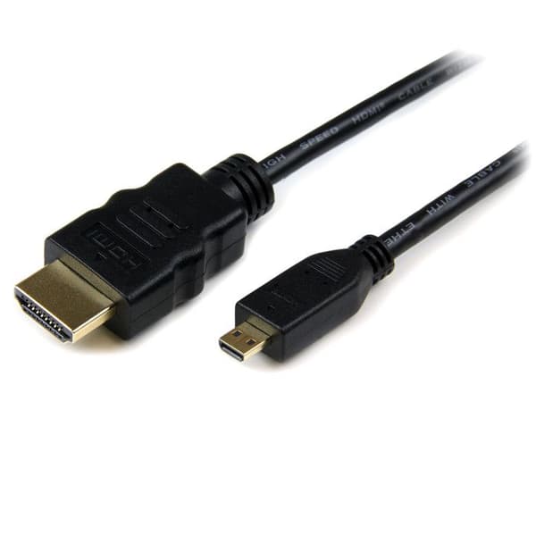 High Speed HDMI®-kaapeli Ethernetillä - STARTECH - 3 m - Kullatut liittimet - Musta