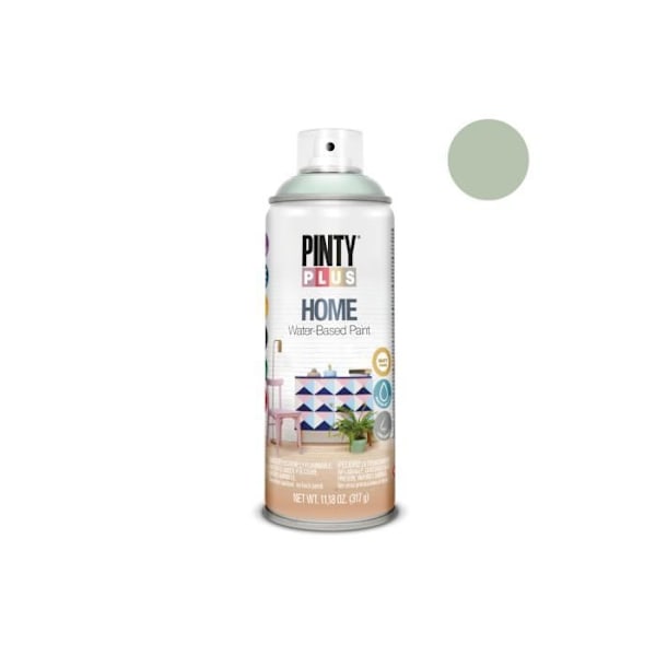 Spraymaling - Pintyplus - Vintage Grøn - Overflade op til 3m² - Vandbaseret harpiks - Drypper ikke Vintage Grön