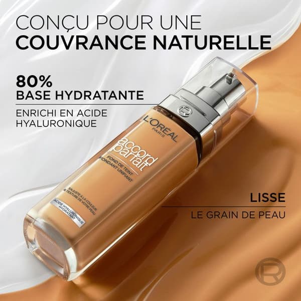 L'Oréal Paris Accord Parfait Flydende Foundation 9.5D Mahogni 30ml 9,5 D Acajou