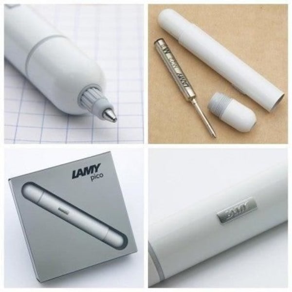 LAMY Pico kulspetspenna - Vit - Medium spets - För vuxna Vit