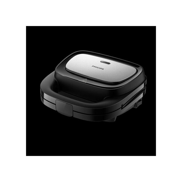 Philips 5000 -sarjan vohveli- ja voileipägrilli, 750 W, musta (HD2350/80)