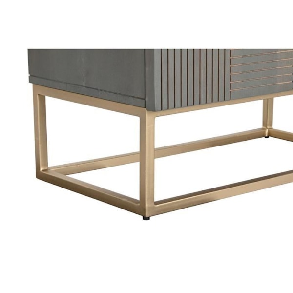 Garderobe - Jamun Træ - Moderne - 70 x 38 x 140 cm - Hvid
