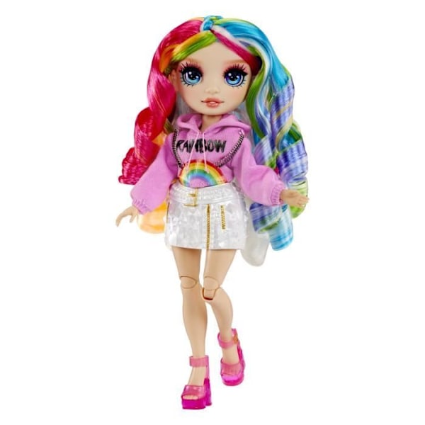 Rainbow High Cristal Poupée Mannequin 27 cm - Amaya Regnbåge