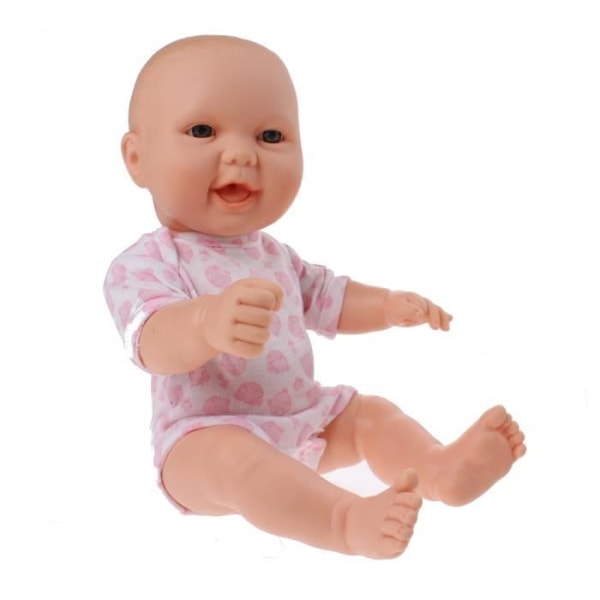 Berjuan Newborn Baby Doll - Vit 30 cm tjej - Upptäck riktiga bebisar Elfenben