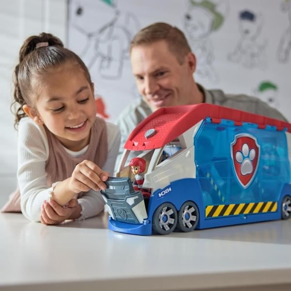 SPIN MASTER PAW PATROL TRUCK 3.0 PAW Patrol röd och blå