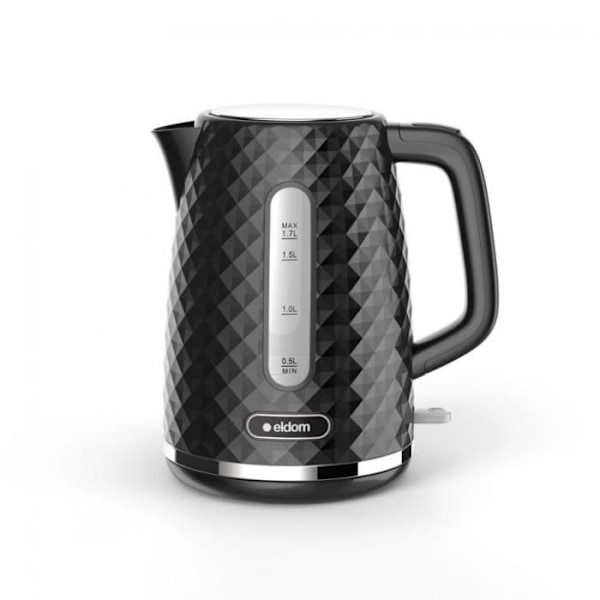 Bouilloire ELDOM C280B - Kapacitet 1,7L - Retro teapot - Effekt 2200W