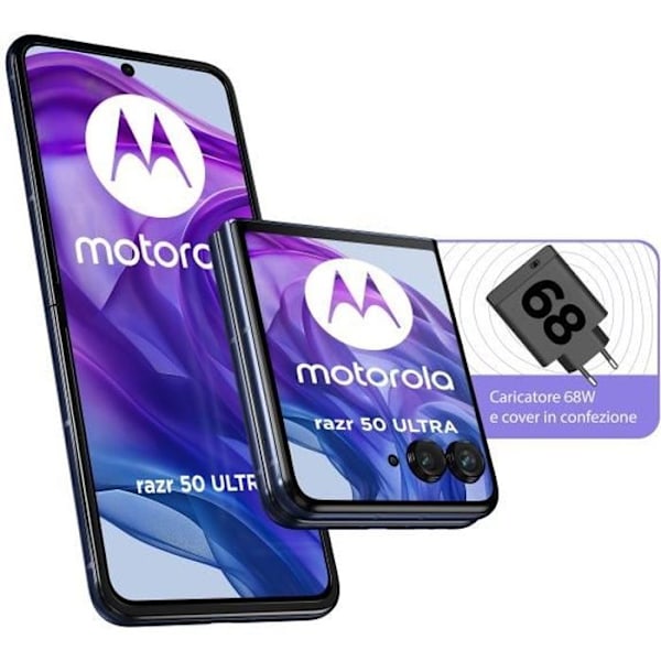 5G-LTE Dual SIM IPX8 -älypuhelin, jossa on Snapdragon 8s Gen 3 Octo-Core 3,0 GHz prosessori, 12 Gt RAM ja 165 Hz 6,9" ja 4,0" polED-näytöt