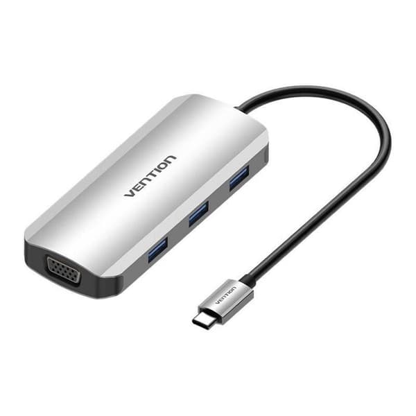 USB-C dockingstation - Vention - TOIHB - 4K - 87W - 5 Gbps