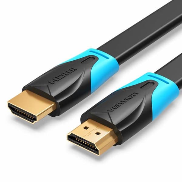 HDMI-kabel - Vention - 3 m - 18 Gbps - Han til han - Multifarvet - Multimedia-forbindelse - Computerkompatibel - Rund