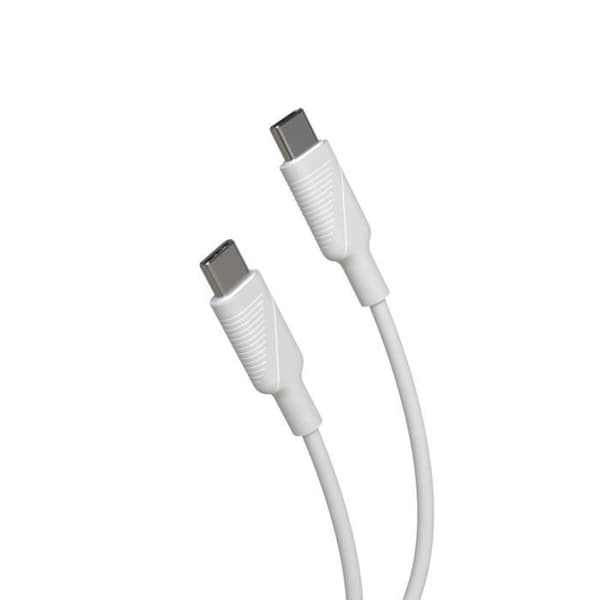 MUVIT FOR CHANGE PACK 20W PD NETOPLADER + HVID USB-C KABEL Hvid