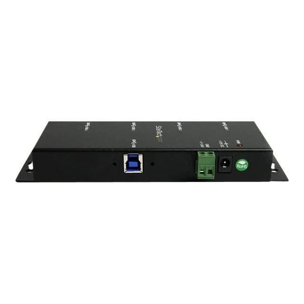 STARTECH Industrial USB 3.0 Hub - 4 porte - Monterbar - Koncentrator (Hub) - 4 x SuperSpeed USB 3.0 - Stationær computer