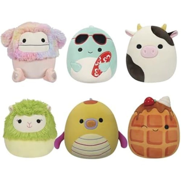 Plyschleksak - SQUISHMALLOWS - B18 A - 20 cm - Flerfärgad - Diverse modeller Flerfärgad