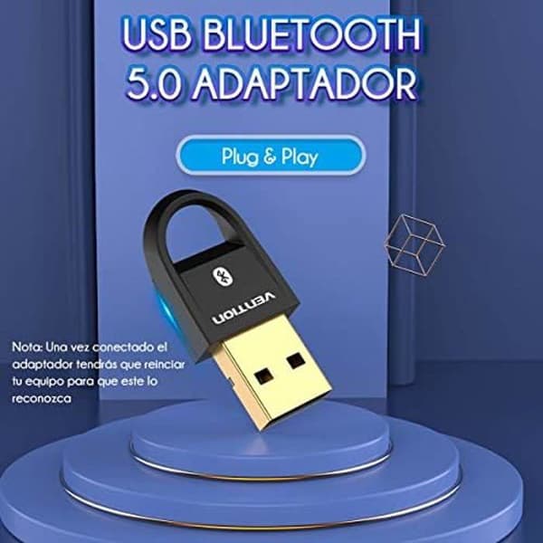 VENTION Bluetooth 5.0 USB Adapter - Sort