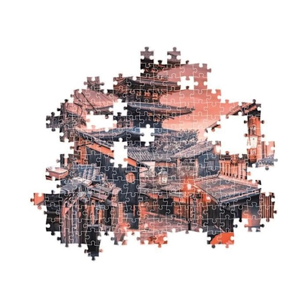 CLEMENTONI - Compact 500 dele - Aften i Kyoto