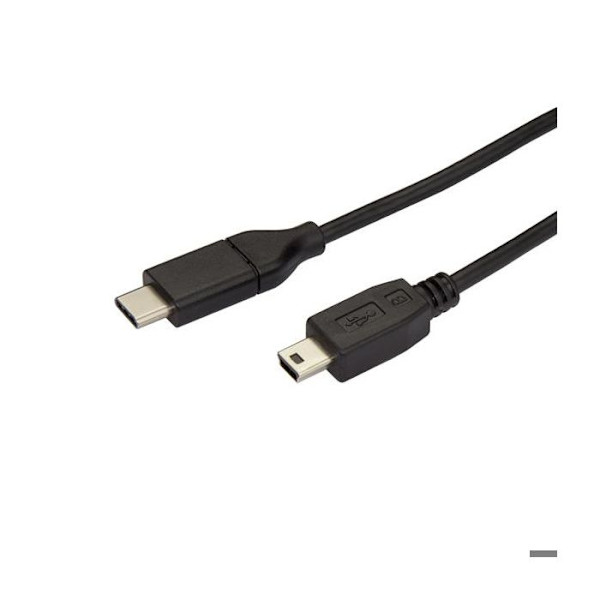 2 m USB 2.0 Type-C - Mini-B -kaapeli - STARTECH - Tiedonsiirto - Musta