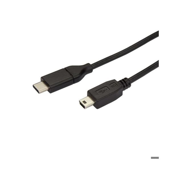 2m USB 2.0 Type-C til Mini-B kabel - STARTECH - Dataoverførsel - Sort