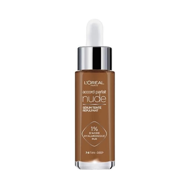 L'Oréal Paris Accord Parfait Sérum Teinté Repulpende 7-8 Tan Deep 30ml 7-8 DEEP TANK