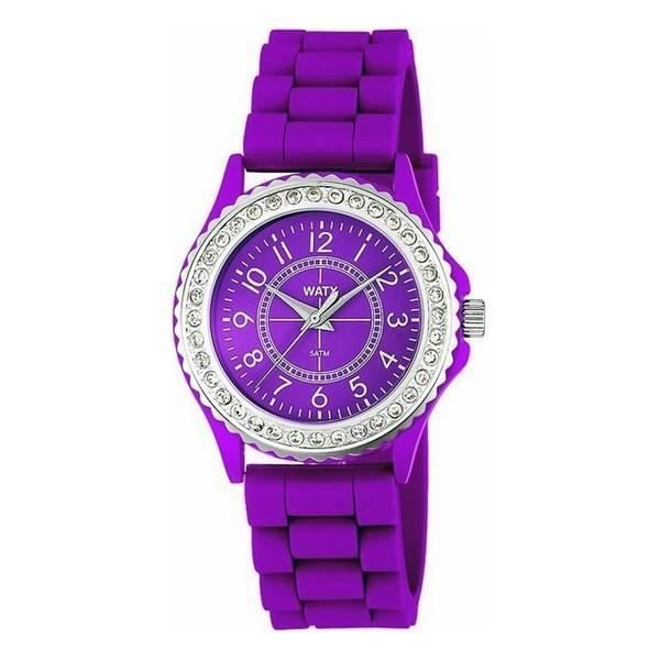 Klocka - Watx & Colors - RWA9012 - Kvarts - 38 mm - Vattentålighet 5 ATM - Lila Lila