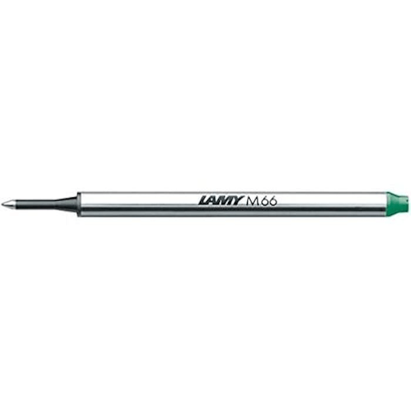 Rollerball refill - LAMY - M66 - Grön färg - Påfyllningsbar - Grönt bläck grön