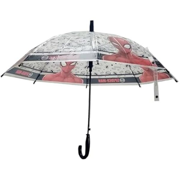Paraply - SPIDERMAN - Transparent bilmodell - 43,5 cm - Flerfärgad - För pojke Flerfärgad