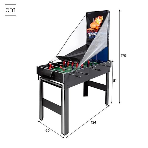 Multi Game Table 20 in 1 - CB Games - 120x110x82 cm - Familie Spil