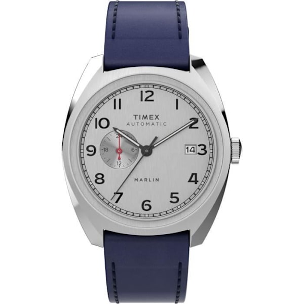Timex Herrur - TW2V61900 i Blåt Læder - Diameter 39mm - Vandtæt 5 ATM Blå